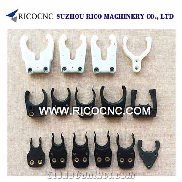 Plastic Bt40 Tool Holder Forks, Cnc Tool Clips for Bt40, Atc Tool Changer Grippers for Woodworking Cnc Routers
