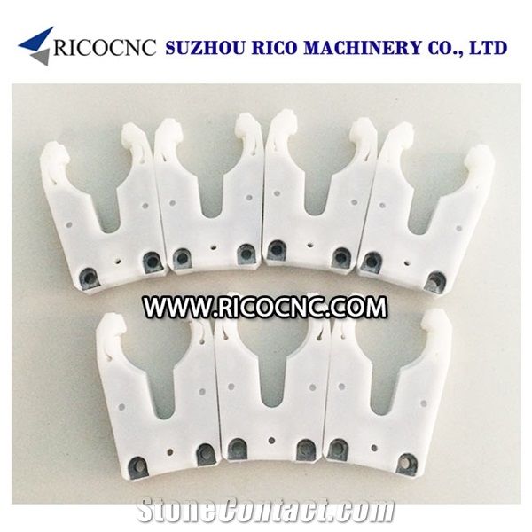 White Iso30 Tool Forks, Atc Machine Tool Grippers, Iso30 Tool Holders, Cnc Tool Clips for Iso30 Tools