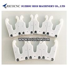 White Iso30 Tool Forks, Atc Machine Tool Grippers, Iso30 Tool Holders, Cnc Tool Clips for Iso30 Tools