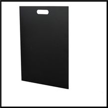 Mdf Sample Board for Mosaic Tile Hardwood Marble Sample Granite Viynl 5mm 9mm in Black and White Metal Displays
