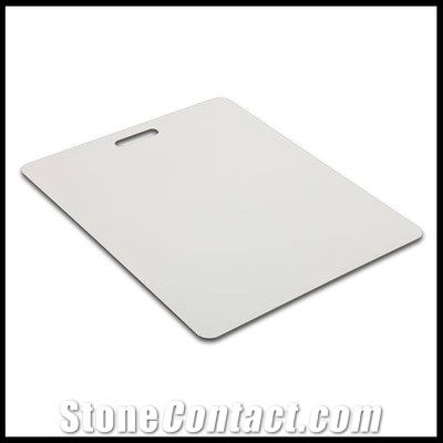 Mdf Sample Board for Mosaic Tile Hardwood Marble Sample Granite Viynl 5mm 9mm in Black and White