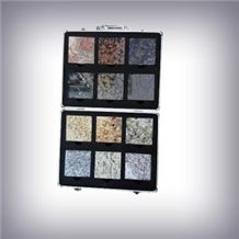 Portable Display Suitcase Metal Displays for Marble Granite Slab Tile Ceramic Mosaic Portable Case for Stone Sample Stone Tool Display Rack Stands