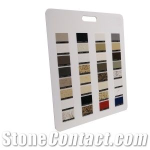 Sample Board for Quartz Marble Granite Slab Tile Handable Board for Ceramic Mosaic Natural Stone and Artificial Stone Sample