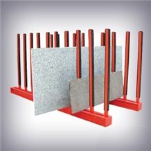 Slab Racks for Storage Red Color Displays for Marble Granite Slab Tile Ceramic Mosaic Portable Case for Stone Sample Stone Tool Display Rack Stands