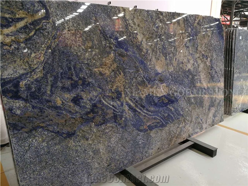 Natural Stone Blue pearl granite polished/honed/flamed/Brushed Granite for  floor/wall/outdoor slabs/tiles/countertops/stairs/sills/column/pavers