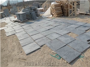 China Blue Stone Honed Slabs,Machine Cutting Tiles for Swimming Pool Surround Paving,Floor Pattern Tiles Pattern Gofar