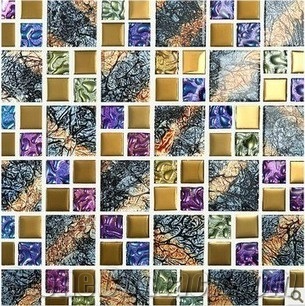 Dj-007 Glass Mosaic for Home Decorate