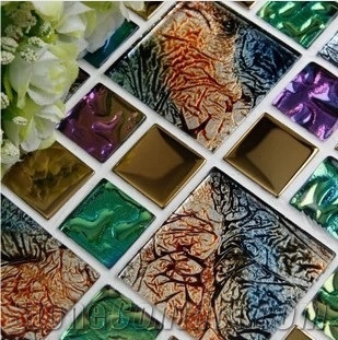 Dj-007 Glass Mosaic for Home Decorate