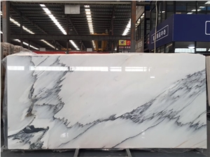 Ink White Marble,Mountain White Marble,White Jade Ink Marble,In China Stone Market,White with Grey Grain