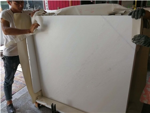 Snow White, Laizhou Marble,Shandong Snowflake,Wintermint White,Big Slabs and Tiles &Slabs/Jumbo Pattern/Marble Skirting