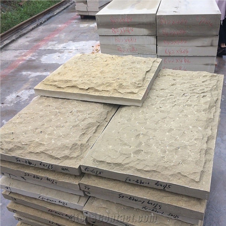 Beige Sandstone Natural Surface Tiles
