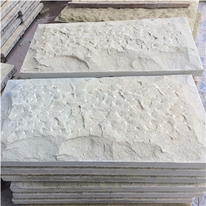 China Beige Sandstone Honed Surface 60*40*3 cm Factory Direct Sale