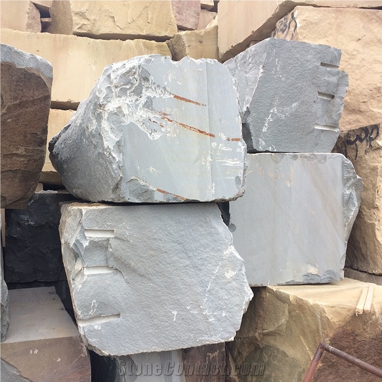 Light Black Sandstone Building Stone Quarry Owner and Factory Direct Sale