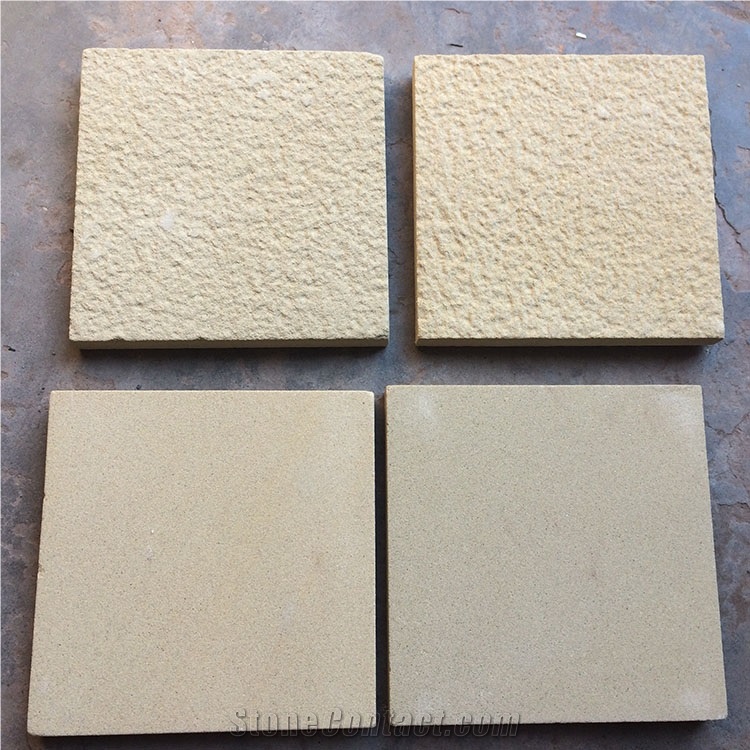 Natural Stone Tiles Beige Sandstone Exterior Tile