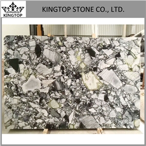 Chinesecolorful Cold Jade Marble Slab,Ice Green Panel Tiles