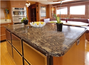 Lightweight Marble and Granite Counter Tops Fabricated to Exacting Standards Specifically for Todays Yacht Owners