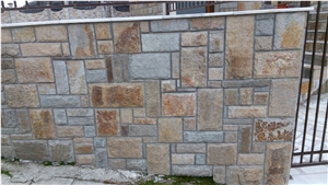 Gneiss Wall Tiles, Bulgaria Beige Gneiss