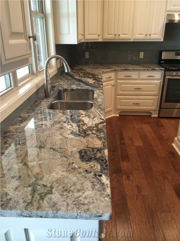 Azurite Granite Kitchen Countertop from United States - StoneContact.com