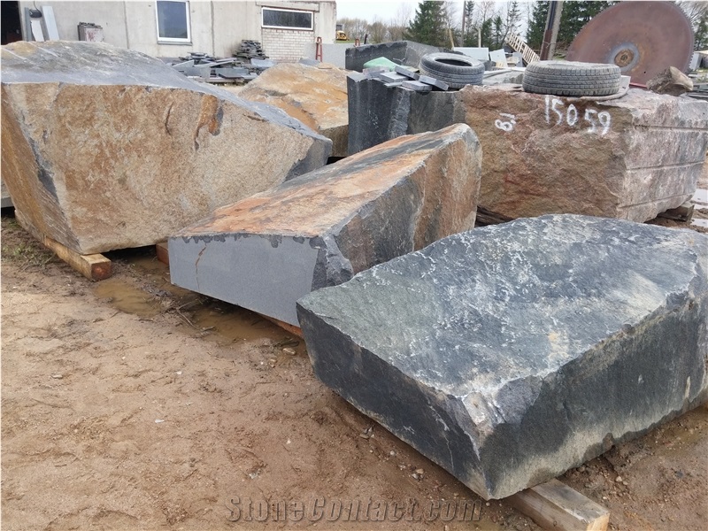 granite blocks for house building