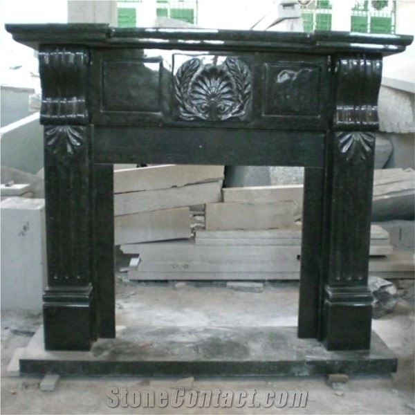 Kerala Marble Indian Green Marble Fireplace