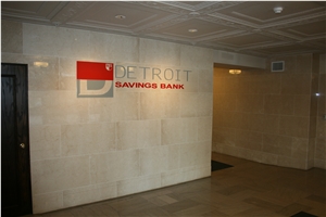 Beige Marble Exterior and Interior Wall Cladding