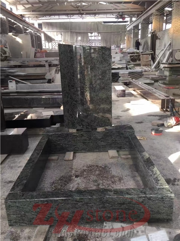 Butterfly Blue China Granite,Blue Butterfly Granite,Blue Tropical Granite Headstone ,Western Style Tombstones