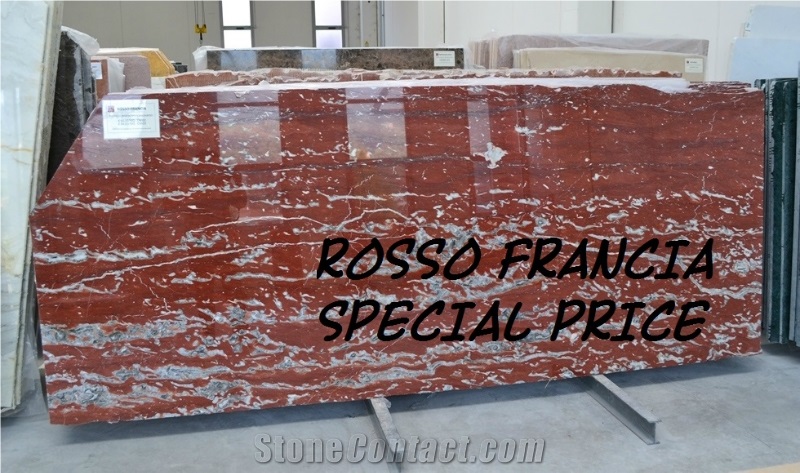 Rosso Francia Marble Special Price