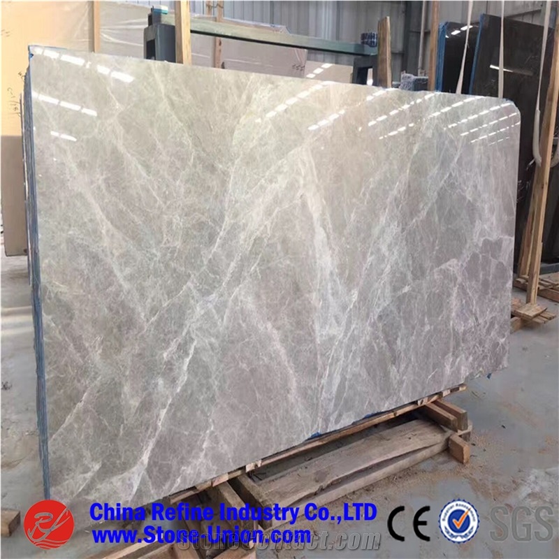 Aegean Sea Grey Marble Slabs&Tiles, Grey Marble Slabs,Polished Aegean Sea Grey Marble Tiles & Slabs & Cut-To-Size for Floor Covering and Wall Cladding