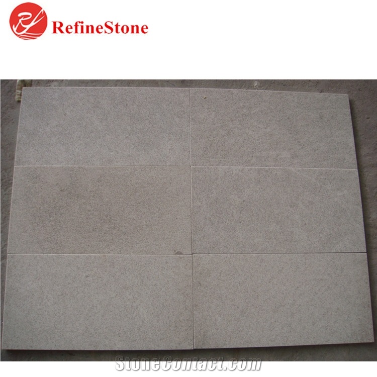 Chinese Pearl White Granite Wall Padding Slabs, Honed China White Granite for Project