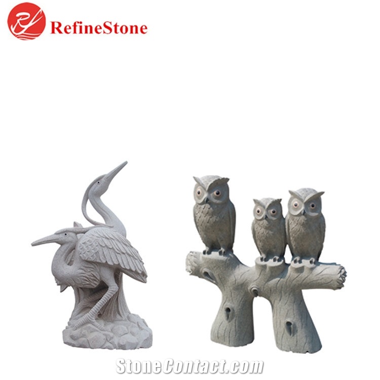 Garden Natural Stone Animal Carving Statue