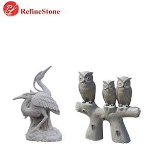 Garden Natural Stone Animal Carving Statue