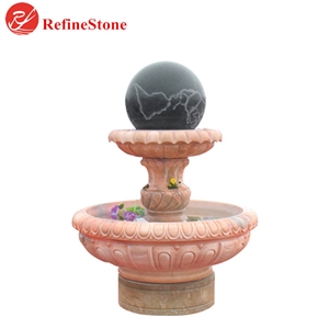 Garden Natural Stone Ball Water Fountain