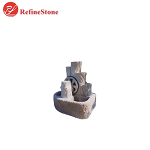 Small Natural Stone Water Fountain For Indoor