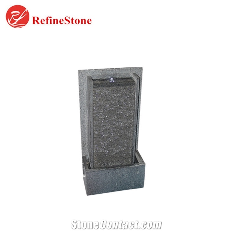 Small Water Fountain, Outdoor Cultural Stone Fountain