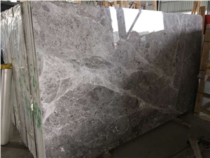 Athena Gray Marble Marble Polished Slab High Glossy,Grey Marquina Marble Tiles Panel for Bathroom Wall Cladding,Hotel Lobby Floor Paving Pattern