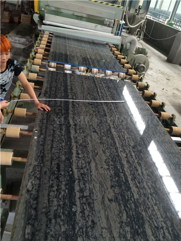 Blue Ocean Grey Wooden Vein Marble Polished Tiles,Machine Cutting Panel for Interior Floor Covering,Wall Cladding French Pattern