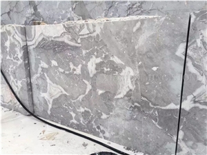 Blue Savoy Marble Slabs Polished,Machine Cutting Azul Tiles France Grey Marble Silver Emperador Marble Panel for Floor Covering,Wall Cladding