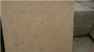 China Beige Limestone Coral Stone Tiles Panel for Exterior Wall Cladding,Cream Limestone Slabs Cutting Walling Pattern Villa Deco