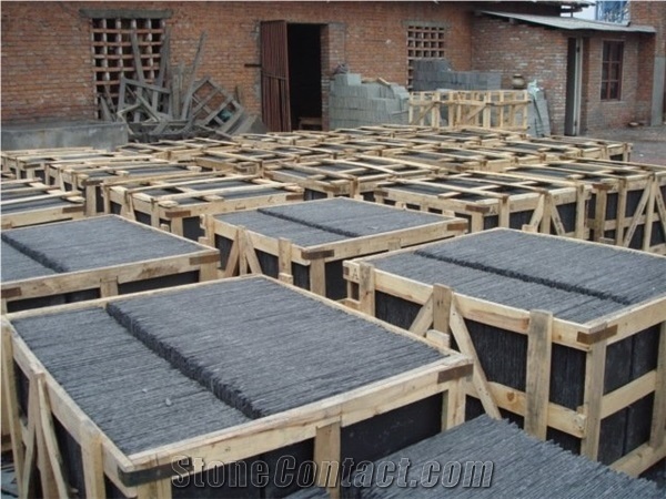 China Black Slate Roofing Tiles,China Nero Slate House Covering Tiles