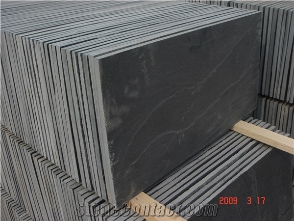 China Black Slate Roofing Tiles,China Nero Slate House Covering Tiles