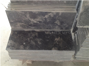Silver Sable Grey Marble Polished Machine Cutting Tiles,Slab Panel for Hotel Bathroom Wall Cladding,Floor Covering Pattern