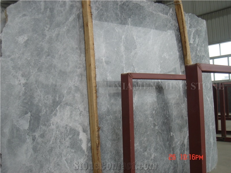 Silver Sable Grey Marble Polished Slabs,Machine Cutting Tiles Panel for Hotel Bathroom Wall Cladding,China Gray Marble Floor Covering Pattern