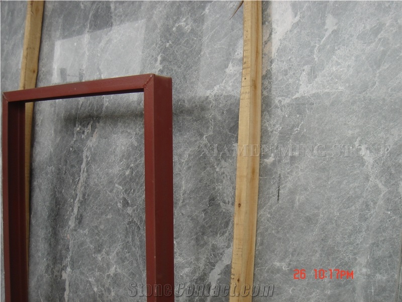 Silver Sable Grey Marble Polished Slabs,Machine Cutting Tiles Panel for Hotel Bathroom Wall Cladding,Floor Covering Pattern