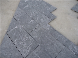 Snow Grey Granite,China Jet Mist Granite,Nero Branco Granite,Jet Mist Black Granite,China Black Via Lactea Tiles Garden Stepping