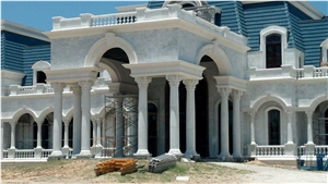 Installation Of Dimensional Marble Columns, Casings and Railings