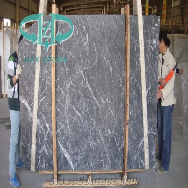 China Direct Factory Grey Marble Slab Tiles/Chinese Natural Stone/Wall and Floor Covering/Home Countertops/Good Quality Marble Pattern