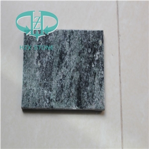 China Green Granite/Green Wooden Vein Granite/China Green Wooden Vein Granite/Verde Lunaian Granite Tiles & Slabs
