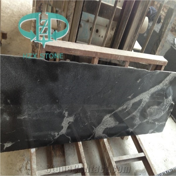 Indoor Natural Stone China High Polished New Kashmir Black Granite Stone, Black Granite for Floor Covering and Wall Cladding