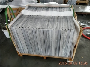 China Cloudy White Marble Swimming Pool Paver, Floor Covering Tile