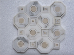 China New Design 3d Marble Mosaic Tiles for Wall Covering